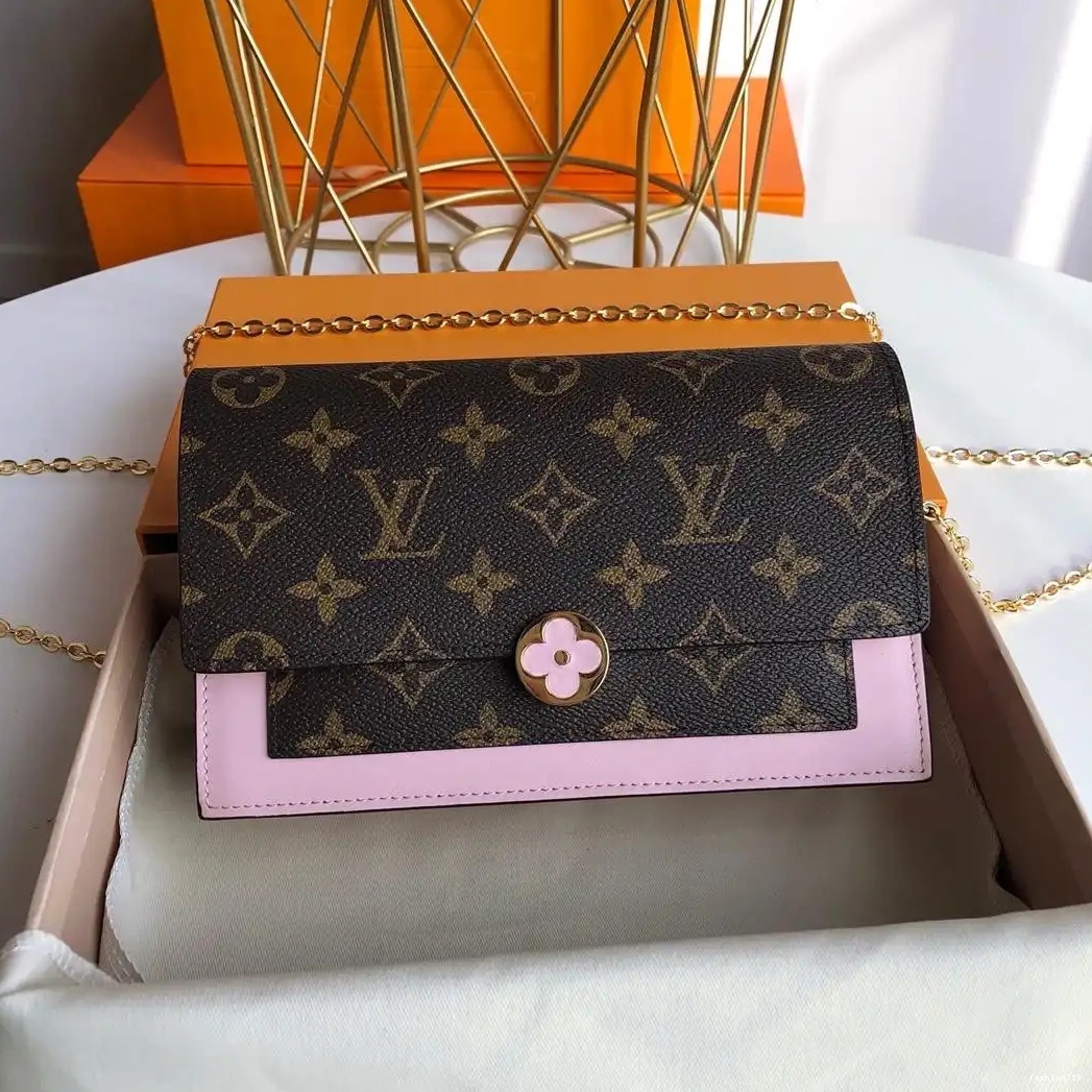 WALLET FLORE CHAIN VUITTON LOUIS 0426